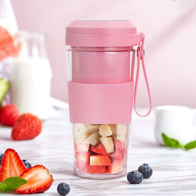 Compact Smoothie Maker, Portable Juice Blender, USB Rechargeable Juicer - available at Sparq Mart