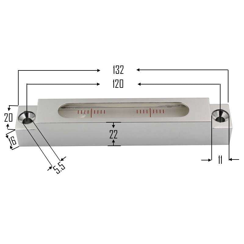 Accurate Measurement Strip, Mini Bubble Level, Precision Leveling Tool - available at Sparq Mart