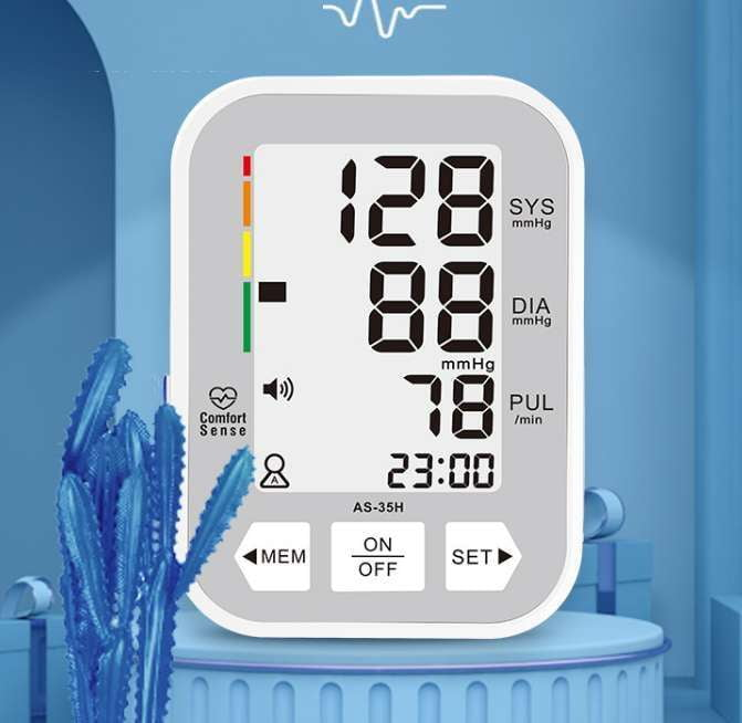 Accurate Blood Monitor, Arm Pressure Cuff, Easy-Use Sphygmomanometer - available at Sparq Mart