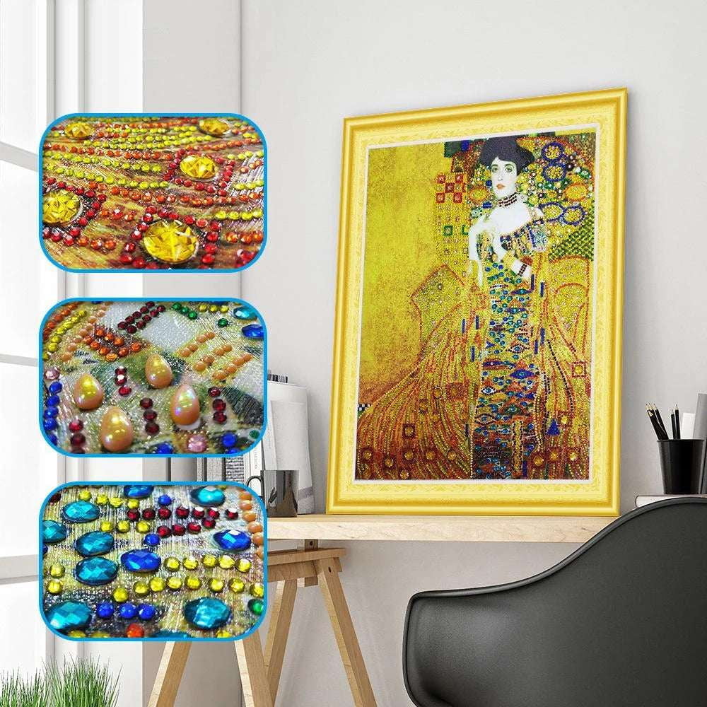 Beauty diamond painting, premium diamond art, unique diamond crafts - available at Sparq Mart