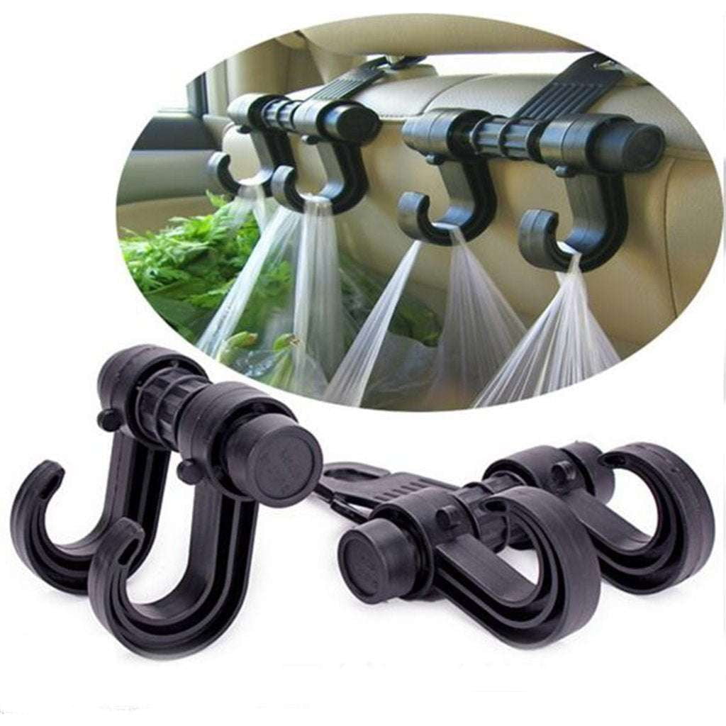 Car Seat Hooks, Headrest Hanger Holder, Vehicle Storage Organizer - available at Sparq Mart