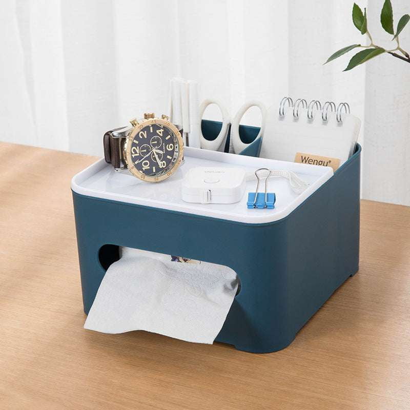 Designer Tissue Holder, Living Room Organizers, Stylish Storage Box - available at Sparq Mart