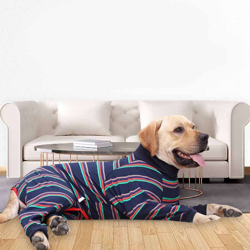 dog pajamas, four-legged pet apparel, high elastic dog clothing - available at Sparq Mart