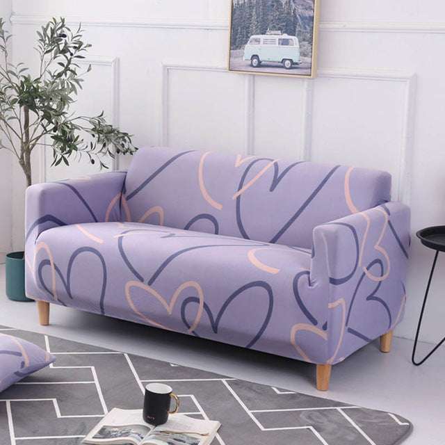 Elastic Sofa Cover, Premium Protection, Sofa Slipcover - available at Sparq Mart