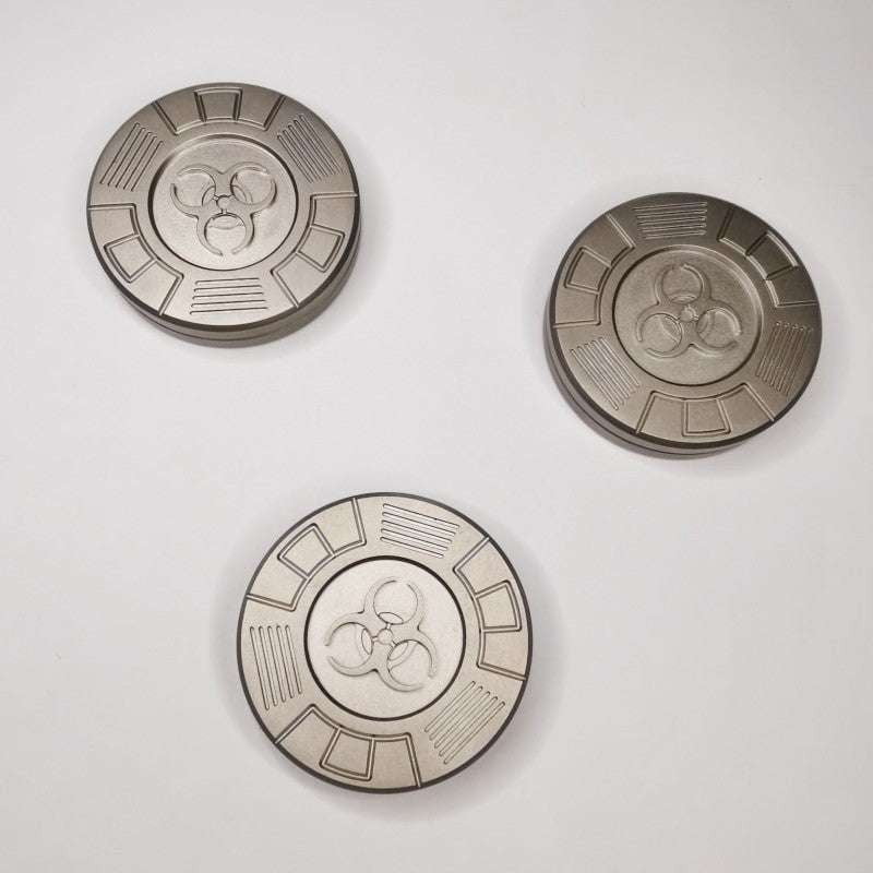 Coin Push Fidget, EDC Stress Reliever, Fingertip Gyro Spinner - available at Sparq Mart