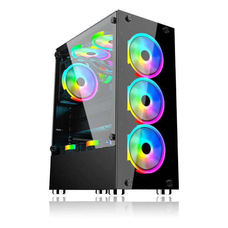 High-End PC Build, Premium Gaming Tower, Tempered Glass Chassis - available at Sparq Mart