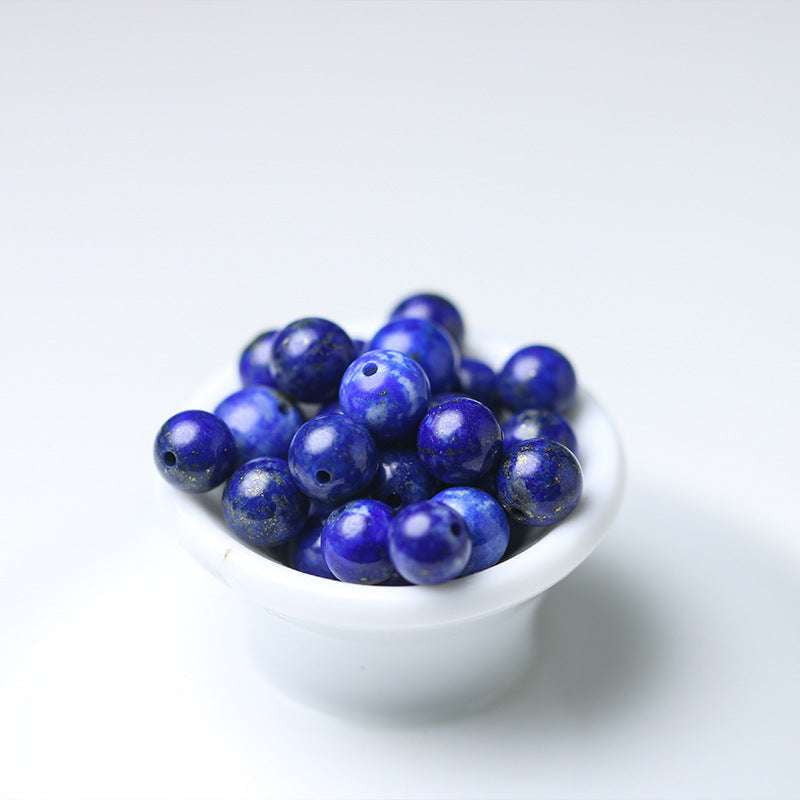 Genuine Lapis Beads, Lapis Lazuli Rounds, Natural Lapis Gemstones - available at Sparq Mart