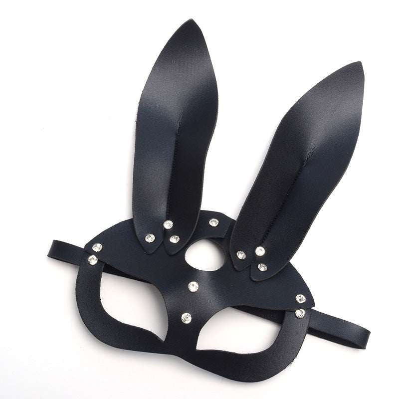 Festive Halloween Mask, Halloween Leather Eye Mask, Quality Leather Mask - available at Sparq Mart