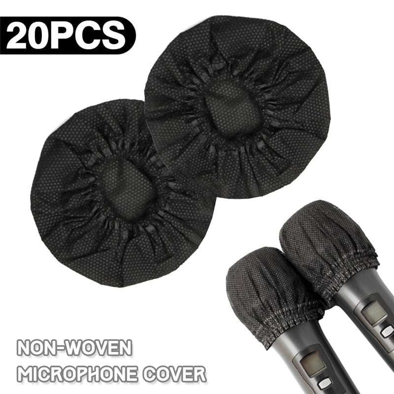 Disposable Microphone Covers, Microphone Hygiene Protectors, Universal Mic Covers - available at Sparq Mart