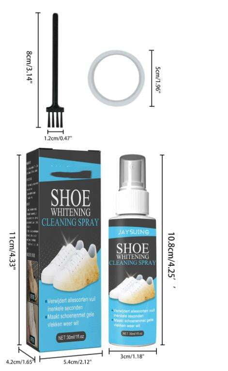 Shoe cleaner spray, shoe cleaning spray, shoe whitening spray - available at Sparq Mart