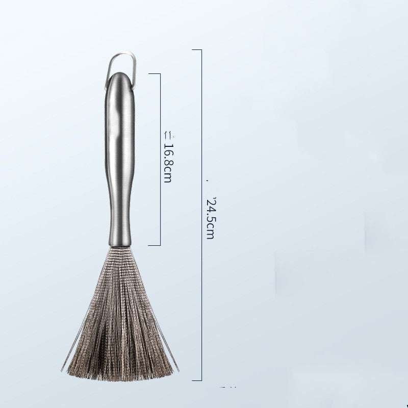 Effective Dishwashing Tool, Kitchen Pot Scrubber, Stainless Steel Brush - available at Sparq Mart