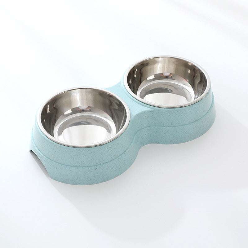 cat drinking dish, puppy feeding supplies, stainless pet bowls - available at Sparq Mart