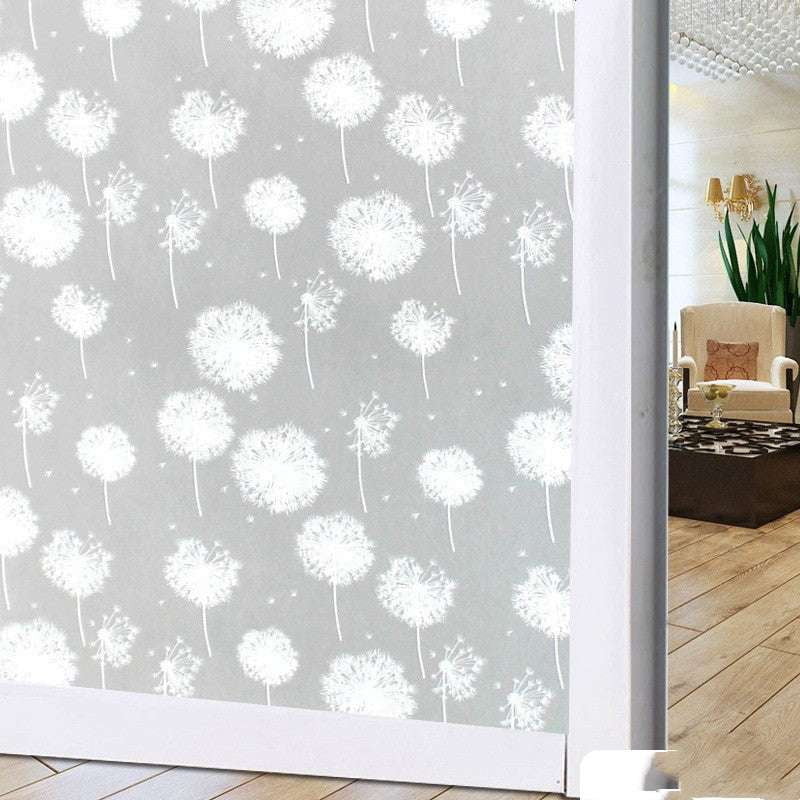 Bathroom Window Covering, Decorative Glass Film, Privacy Window Film - available at Sparq Mart