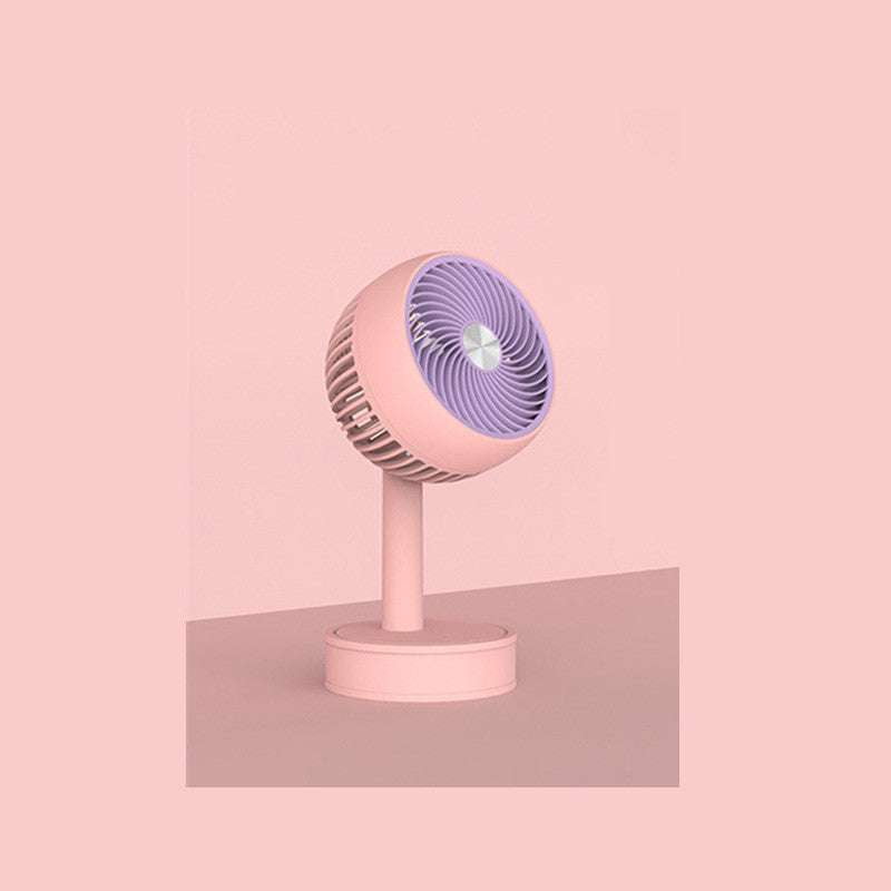 Eco-Friendly Small Fan, Rechargeable Mini Desk Fan, Silent Portable USB Fan - available at Sparq Mart