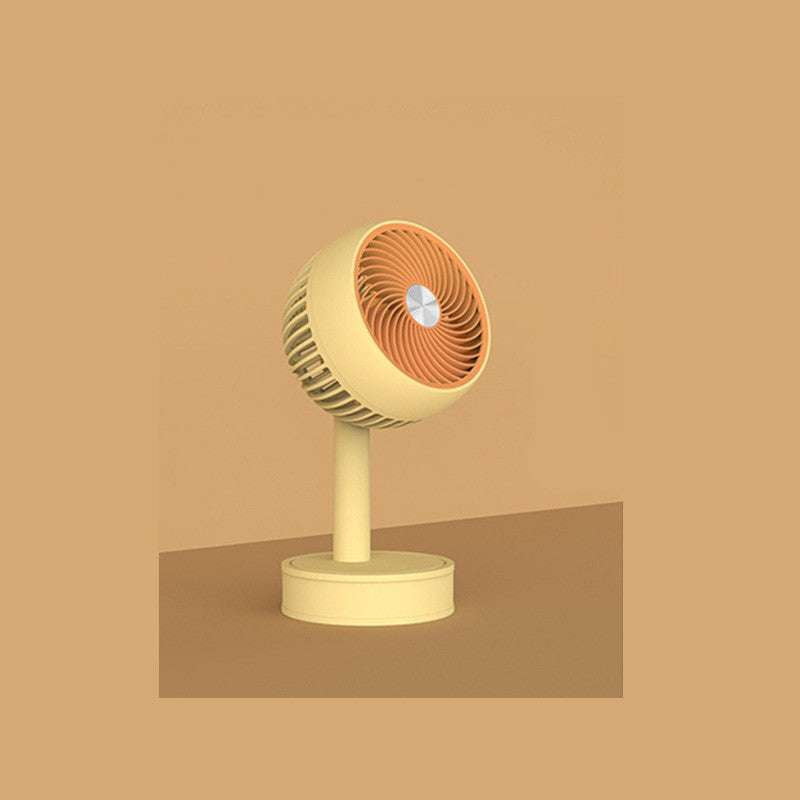 Eco-Friendly Small Fan, Rechargeable Mini Desk Fan, Silent Portable USB Fan - available at Sparq Mart