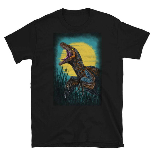 Dinosaur Print Shirt, Invasion T-shirt Design, Raptor Graphic Tee - available at Sparq Mart