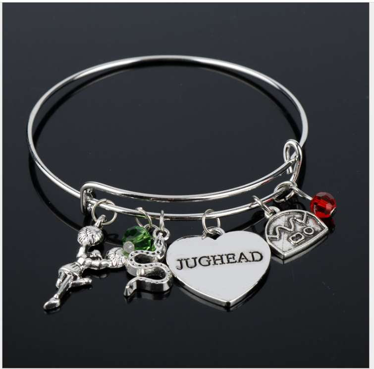 Inspirational Text Bracelet, Riverdale Wish Bracelet, Unisex Alloy Bracelet - available at Sparq Mart