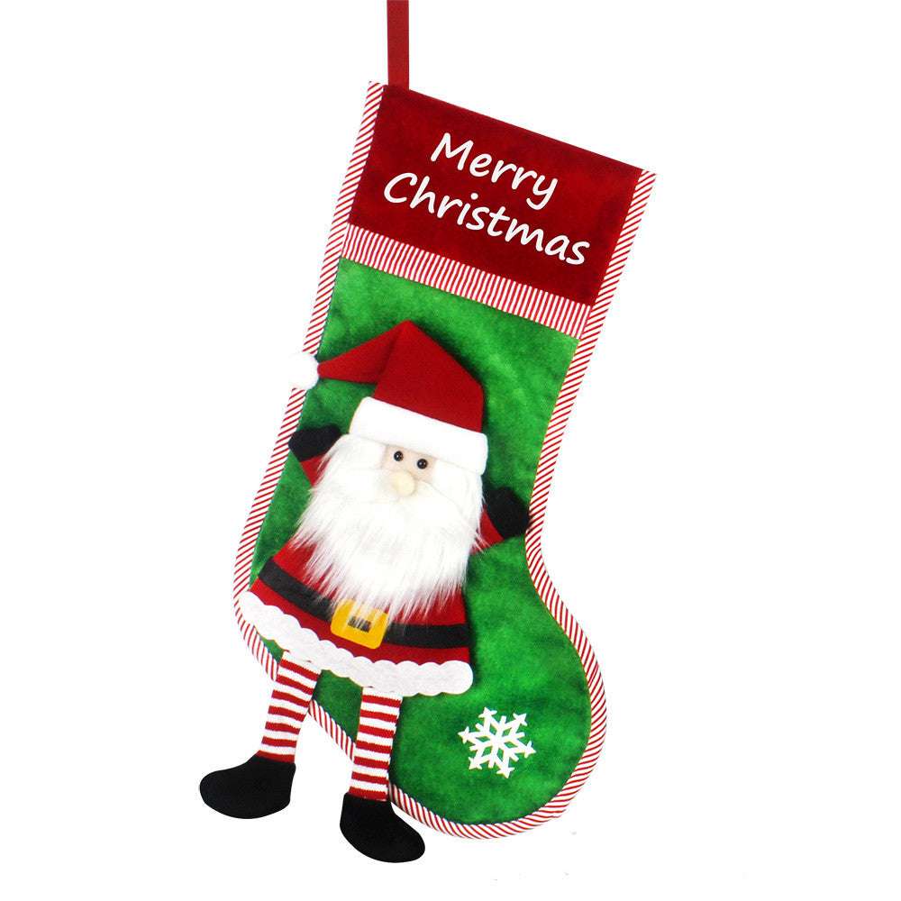 Buy Now, Christmas Eve, Santa Claus Sock Bag - available at Sparq Mart