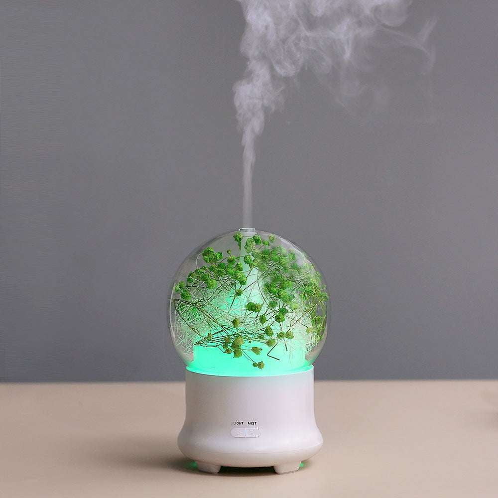 floral aroma diffuser, relaxing aromatherapy vaporizer, serene scent disperser - available at Sparq Mart