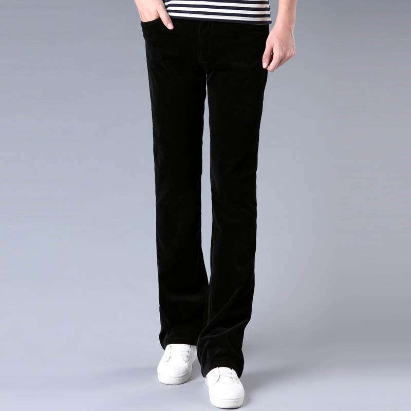 Korean pants, slim flared pants, stretch pants - available at Sparq Mart