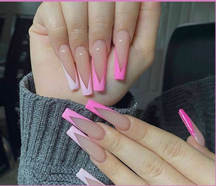 High-Quality Fake Nails, Long Ballet Fake Nails, Shop Fake Nails - available at Sparq Mart