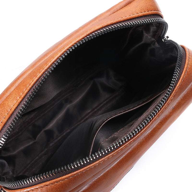 Dark brown, Red brown, Wholesale Men's Messenger Bag - available at Sparq Mart