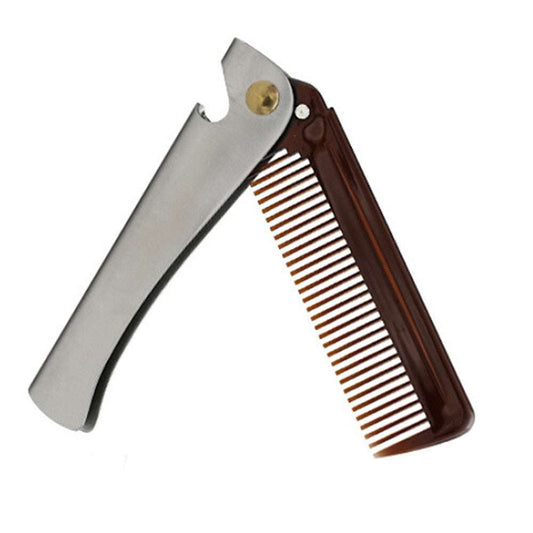 Portable Beard Comb, Stylish Pocket Comb, Travel Hair Grooming - available at Sparq Mart