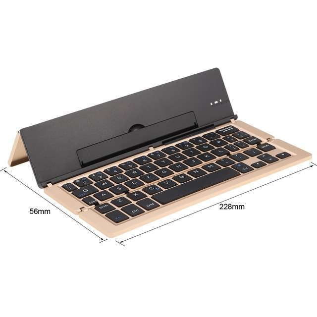 Portable Keyboard Foldable, Slim Bluetooth Keyboard, Thin Wireless Keyboard - available at Sparq Mart