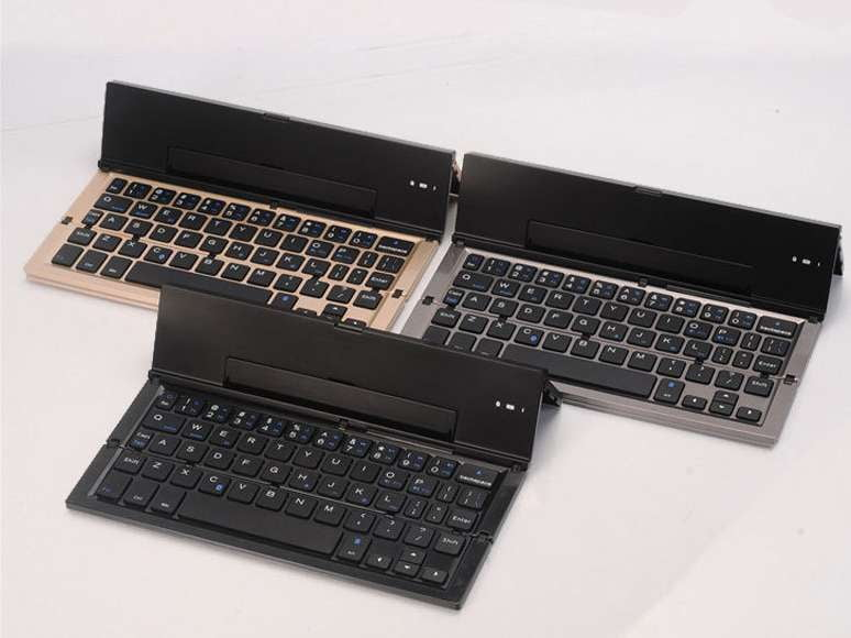 Portable Keyboard Foldable, Slim Bluetooth Keyboard, Thin Wireless Keyboard - available at Sparq Mart