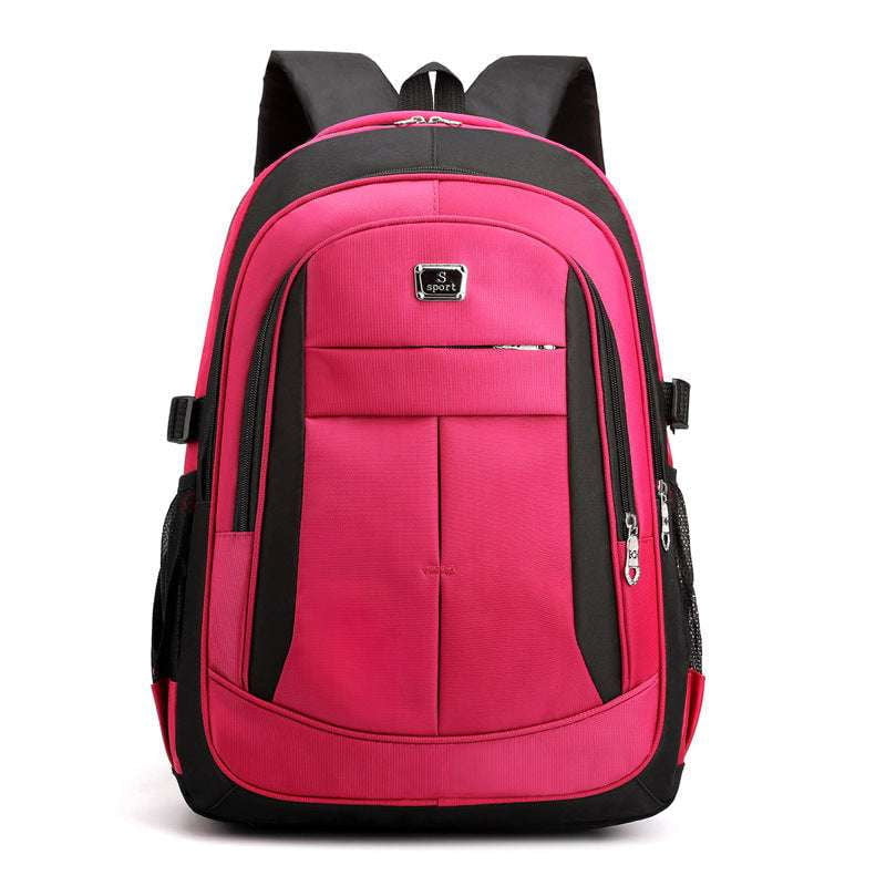 solid computer bag, stylish student backpack, trendy travel packs - available at Sparq Mart