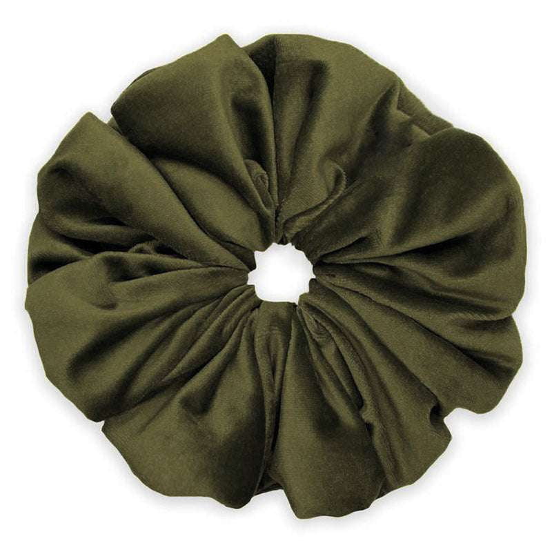 Fleece Hair Tie, Solid Color Scrunchie, Women's Hair Rope - available at Sparq Mart