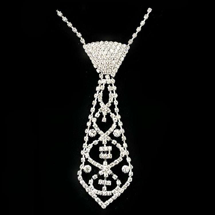 Rhinestone tie accessories, Wedding dress accessories, XL016 XL017 XL070 - available at Sparq Mart