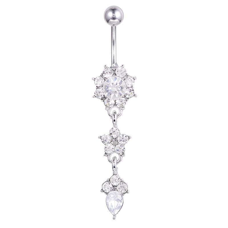 Stylish Navel Piercings, Water Drop Pendant - available at Sparq Mart