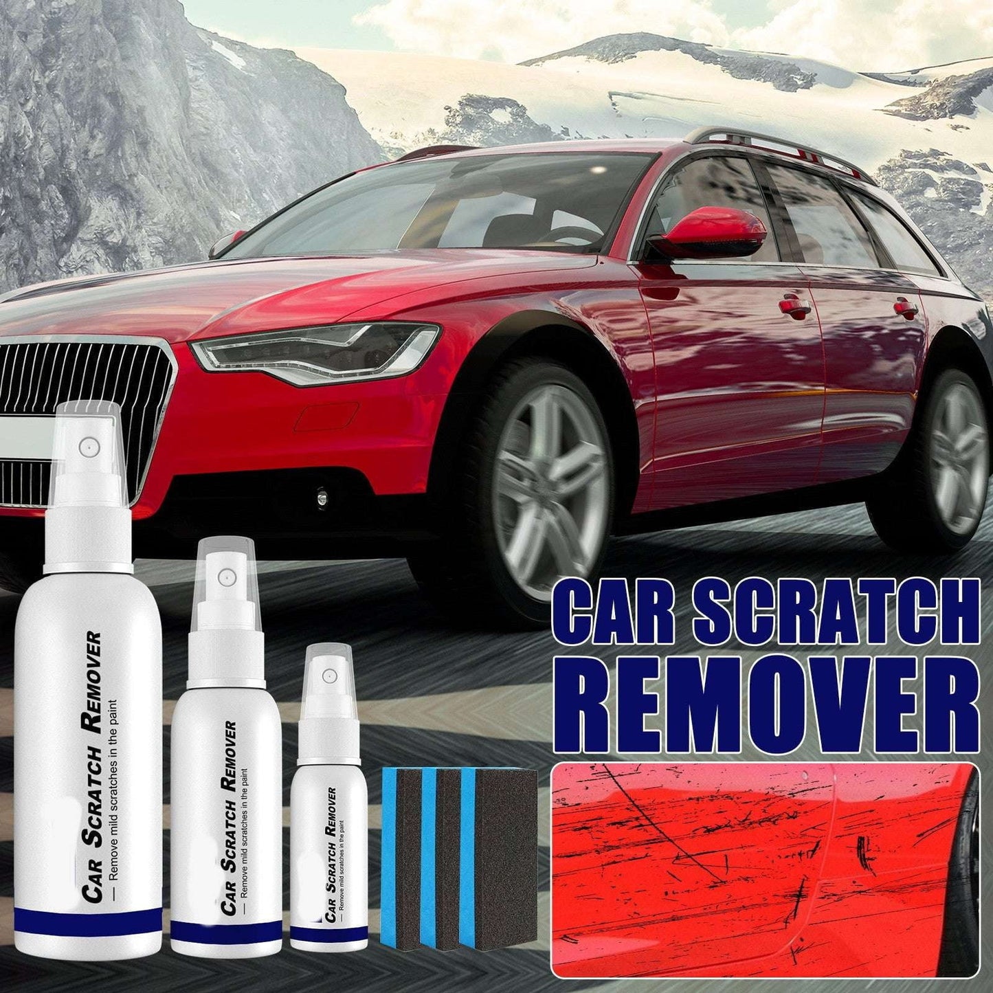 Car Scratch Remover, Household Car Care, Scratch Removal Spray - available at Sparq Mart