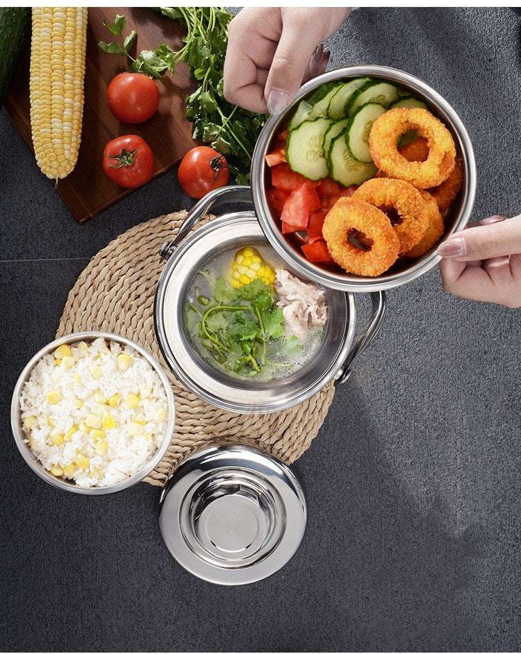 Double-Wall Food Pot, Insulated Lunch Container, Stainless Food Jar - available at Sparq Mart