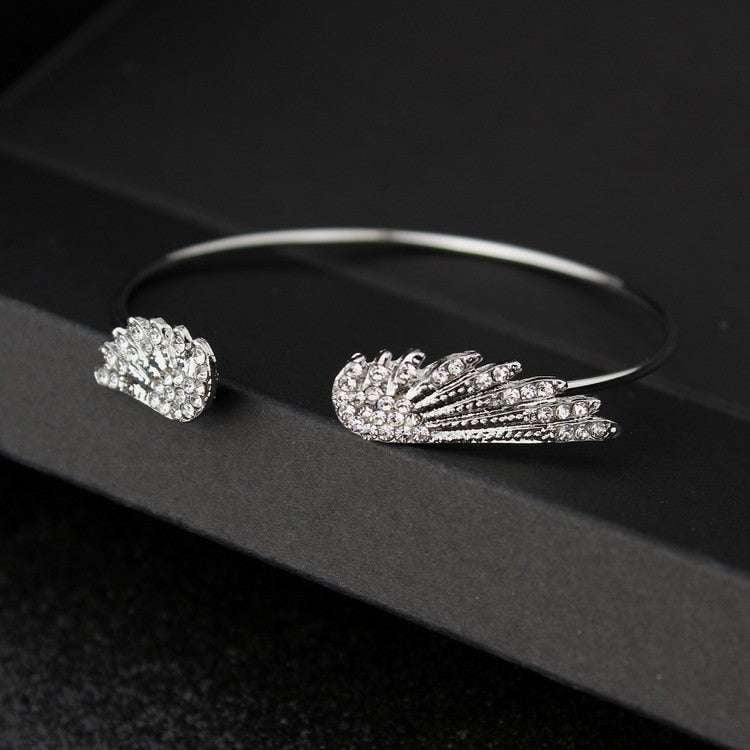 diamond wing bangle, exquisite jewelry, sparq mart - available at Sparq Mart