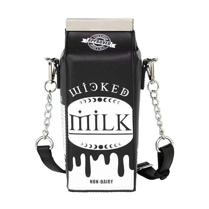 Milk Bucket Bag, Sparq Mart, Stylish Black Bag - available at Sparq Mart