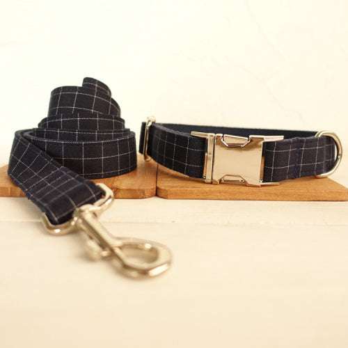 BowTie Collar and Leash, Dog Collar Set, Stylish Bow Collar - available at Sparq Mart