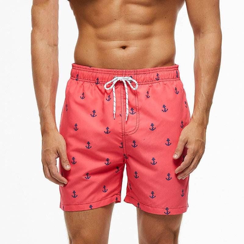 Casual Patterned Shorts, Floral Print Shorts, Men's Beach Shorts - available at Sparq Mart