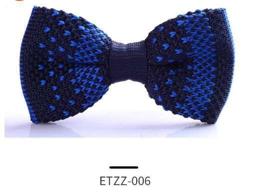 boys fashion bowtie, childrens bow tie, kids knit tie - available at Sparq Mart