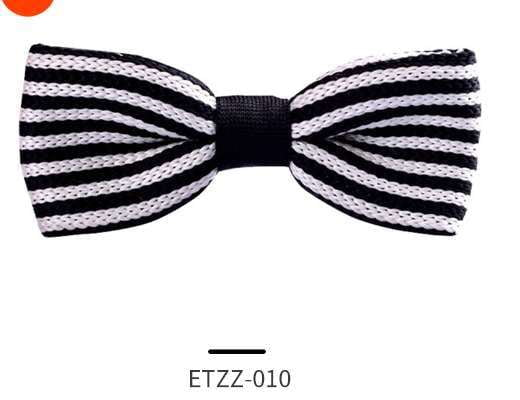 boys fashion bowtie, childrens bow tie, kids knit tie - available at Sparq Mart