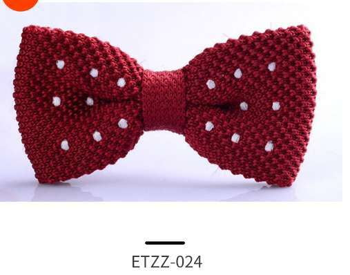 boys fashion bowtie, childrens bow tie, kids knit tie - available at Sparq Mart