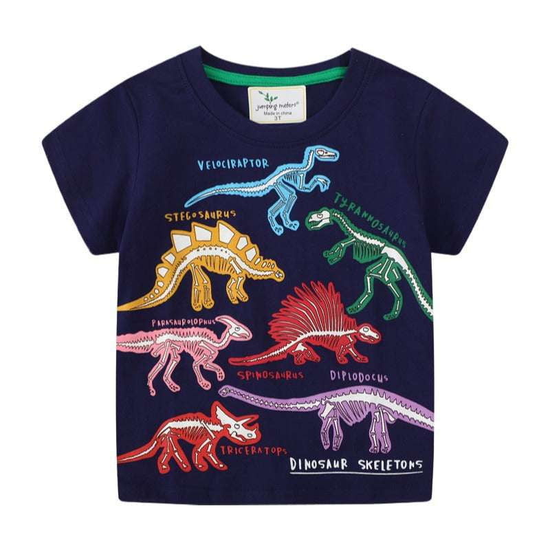 Children's T-Shirt, Short Sleeve, Stylish Luminous Shark - available at Sparq Mart