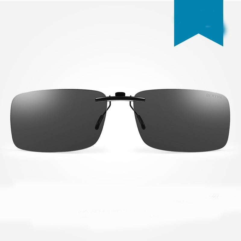 Clip-On Glasses Solution, Large-frame Clip-Ons, Polarized Myopia Sunglasses - available at Sparq Mart