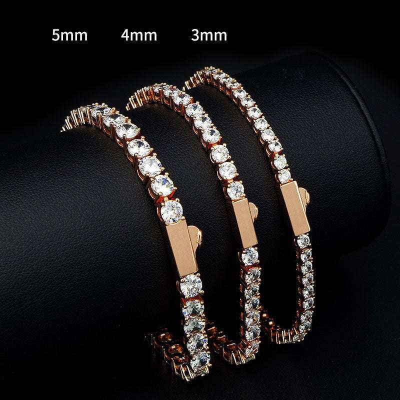 rhinestone hip hop, sparkling jewelry accessory, trendy fashion bracelet - available at Sparq Mart