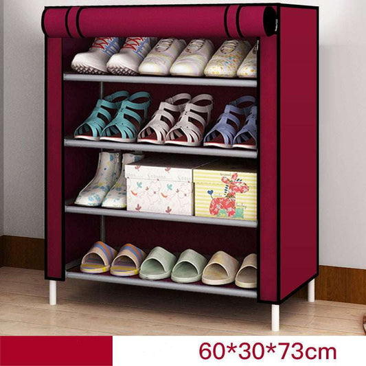 Compact Shoe Cabinet, Space-Saving Shoe Rack, Stylish Shoe Storage - available at Sparq Mart