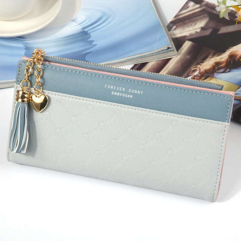 Fashionable Long Wallet, Ladies Elegant Purse, Tassel Women's Wallet - available at Sparq Mart