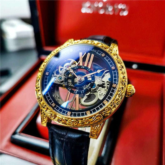 high-end watch, mechanical watch, Stylish tourbillon watch - available at Sparq Mart