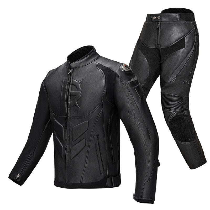 men and women, motorcycle pants suit, windproof leather pants - available at Sparq Mart