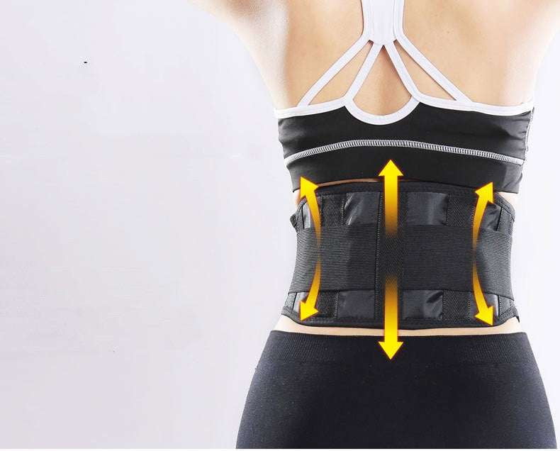 fitness waist stabilizer, lumbar support belt, waist protector brace - available at Sparq Mart